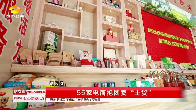 衡阳县:55家电商抱团卖“土货”