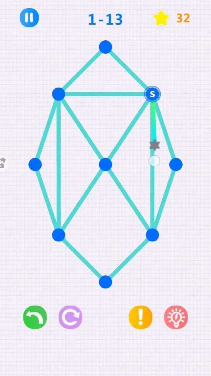 一笔画点个赞呗!