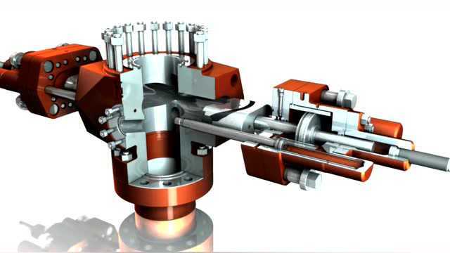 3D动画演示钻机的机械构造,开眼了