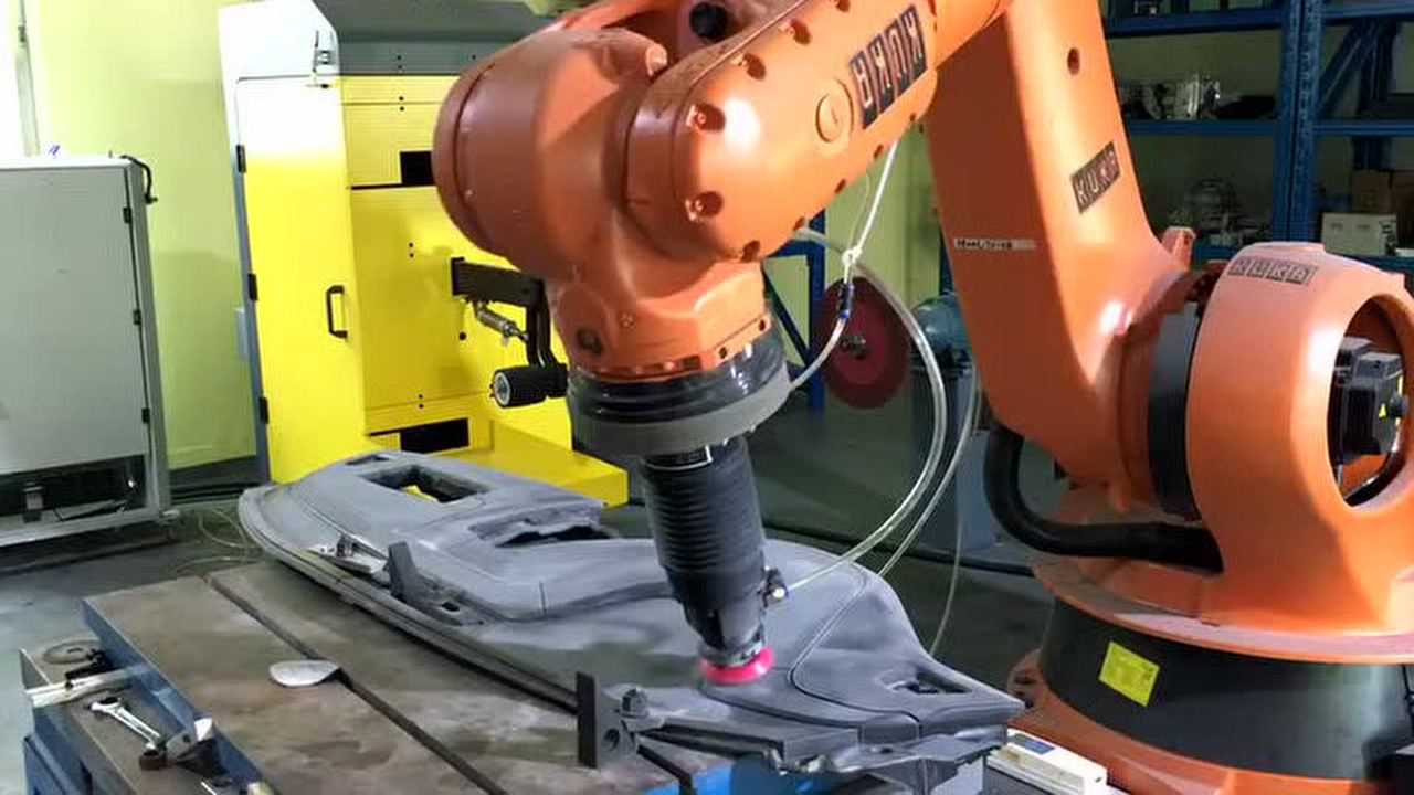 汽车仪表盘机器人自动化打磨