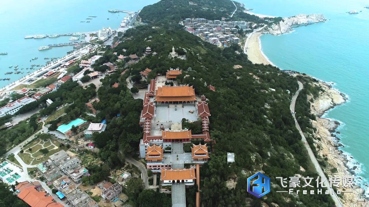 航拍福建省莆田市湄洲岛风景区素材剪辑腾讯视频}