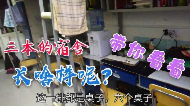 学费1万2的三本大学,里面的宿舍长啥样呢?大三学长带你看看