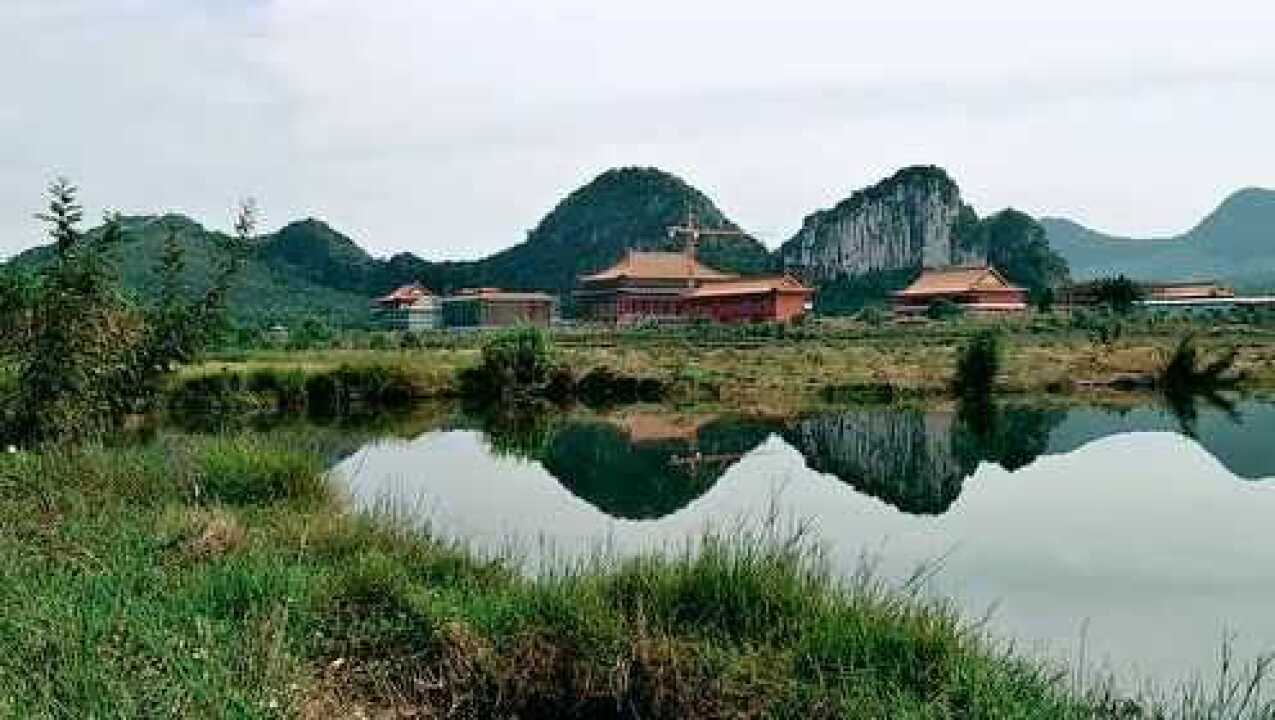 广西合山市怀集水库美景