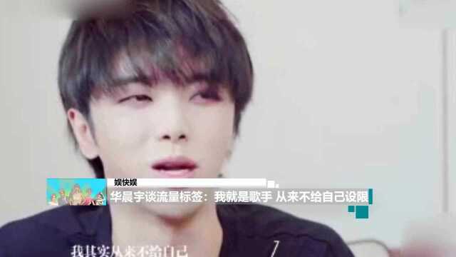 华晨宇谈流量标签:我就是歌手 从来不给自己设限