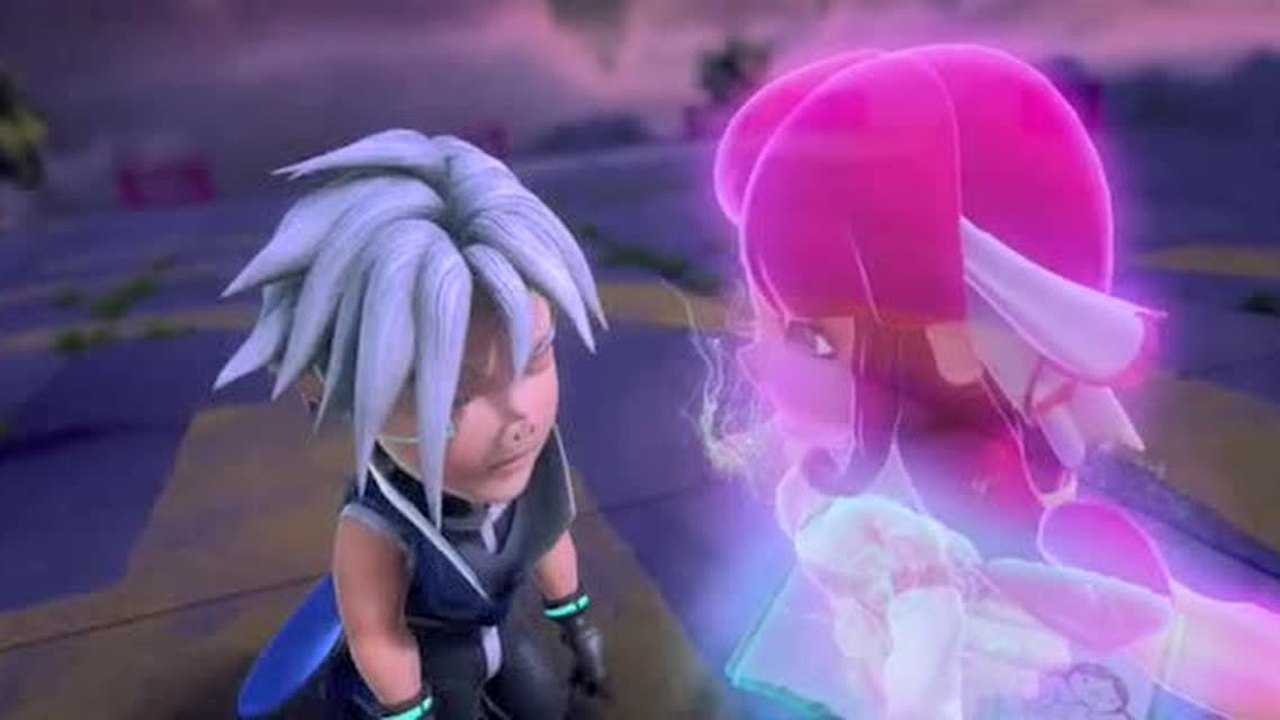 终极决战小猪猪和巴罗看到蕾拉出现了他们好高兴啊