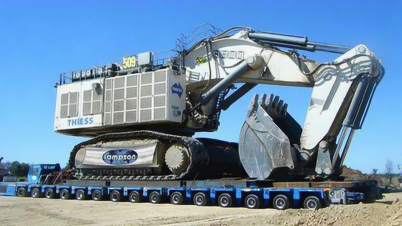 世界上最强悍的挖掘机,自重2000吨,一铲子下去能将矿山挖平