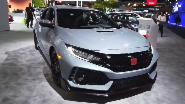 2020款本田思域Type R高清实拍,这颜值和内饰,简直太帅了