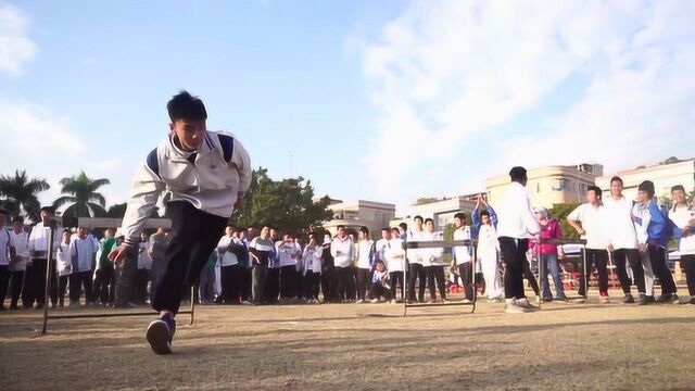 趣味运动会障碍跑