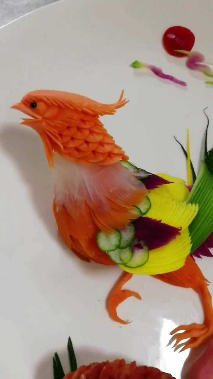 今天教学作品,锦鸡拼盘!