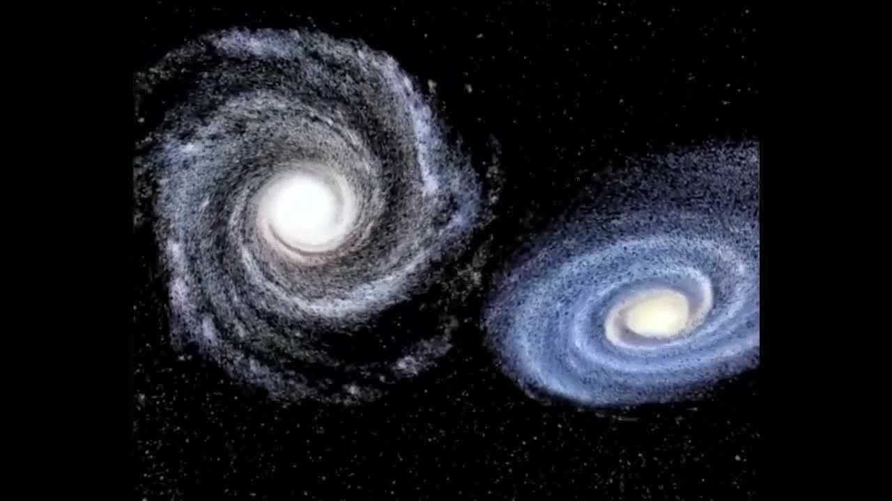 40亿年中,仙女座与银河系的碰撞!