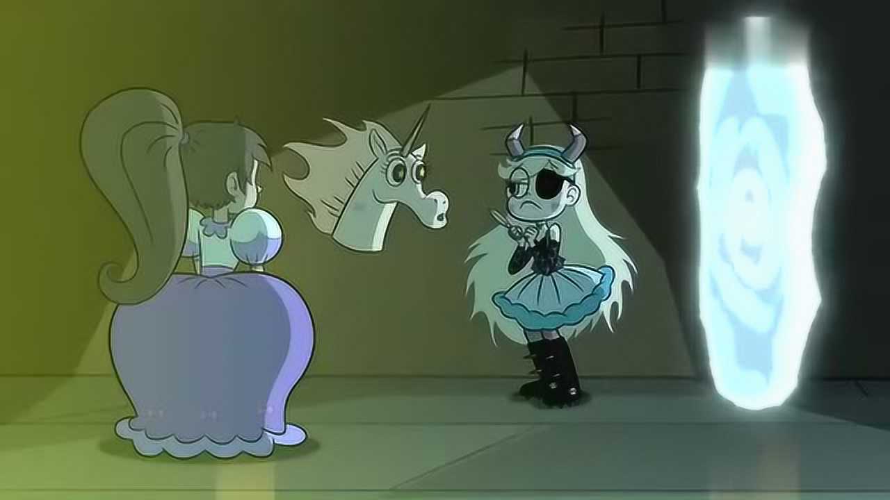 公主闯天关星蝶麦戈小马头和公主们一起推翻了圣奥加的高塔