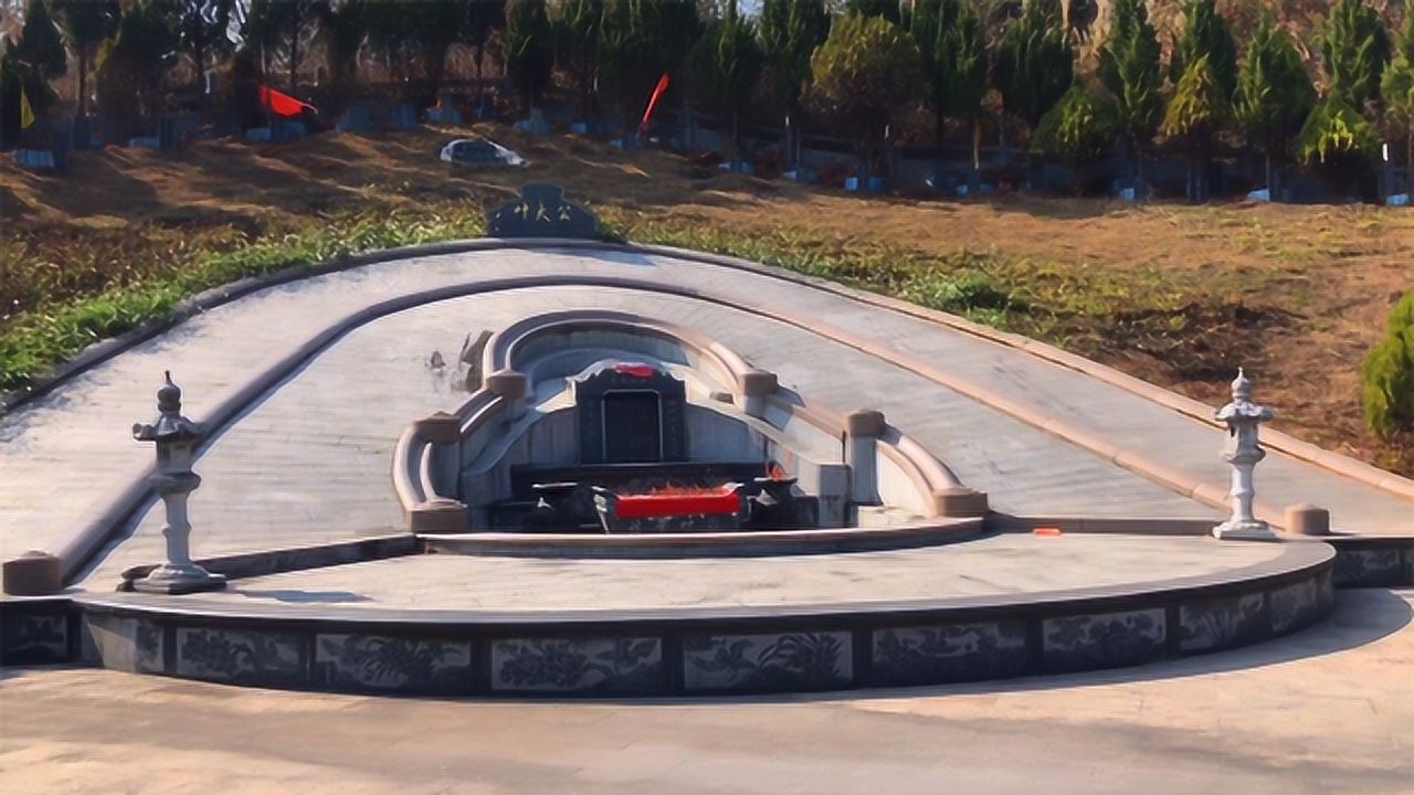 广东梅州叶氏祖墓出了很多大人物难得一见