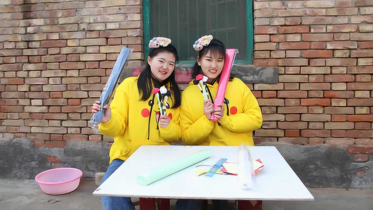 手工小晴教伙伴叠玫瑰没想用皱纸折出的玫瑰这么好看真棒