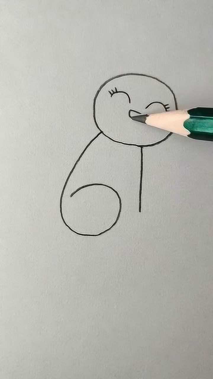 用数字画出可爱小猫咪