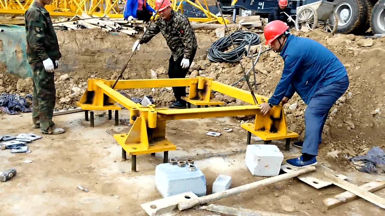 基地抄平测量放线现场实战