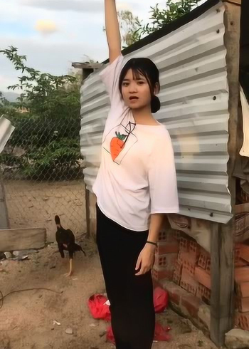 越南女孩小何图片