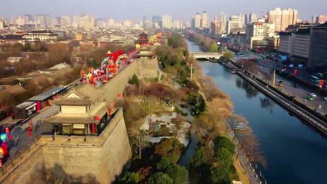 西安城墙景区有序开放 游客凭本人预约二维码免费进去