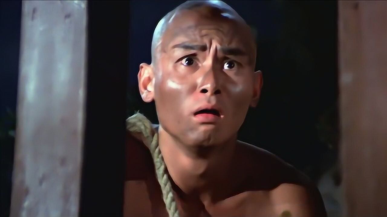 少林搭棚大师1980年邵氏功夫片刘家辉再次饰演少林寺和尚