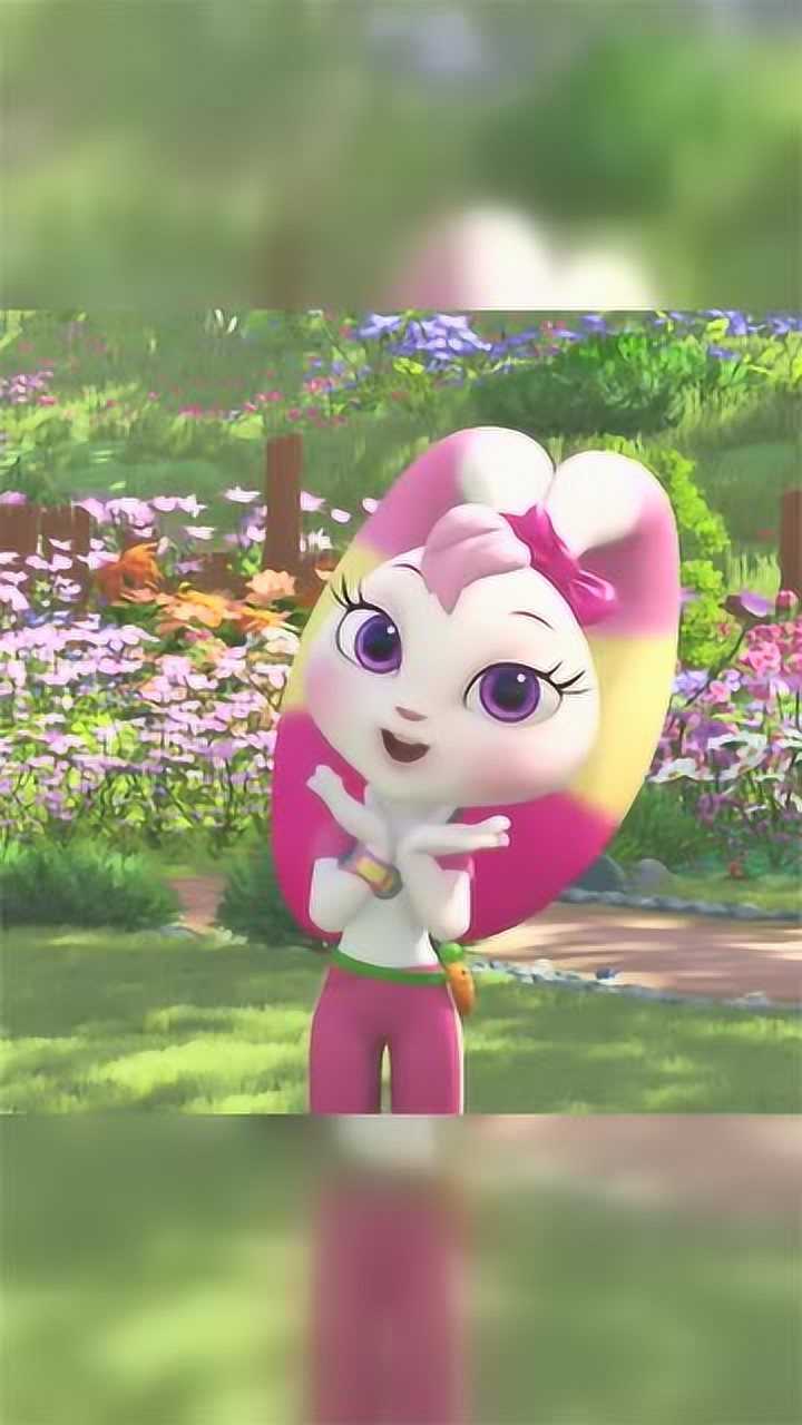 宇宙护卫队彩虹女神长耳朵真可爱看到彩虹女神就好开心