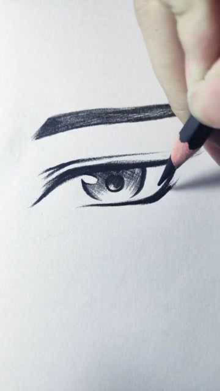 别再说不会画男生眼睛了快收藏起来