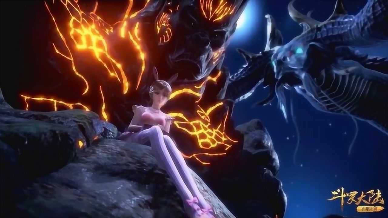 斗罗大陆小舞回到星斗大森林天青牛蟒跟泰坦巨猿都在陪着她