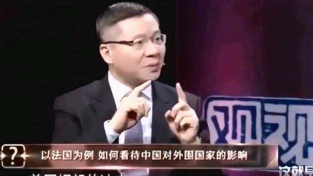 张维为:善于发现是我们的优势,法国忽视的地方,被我们发现了