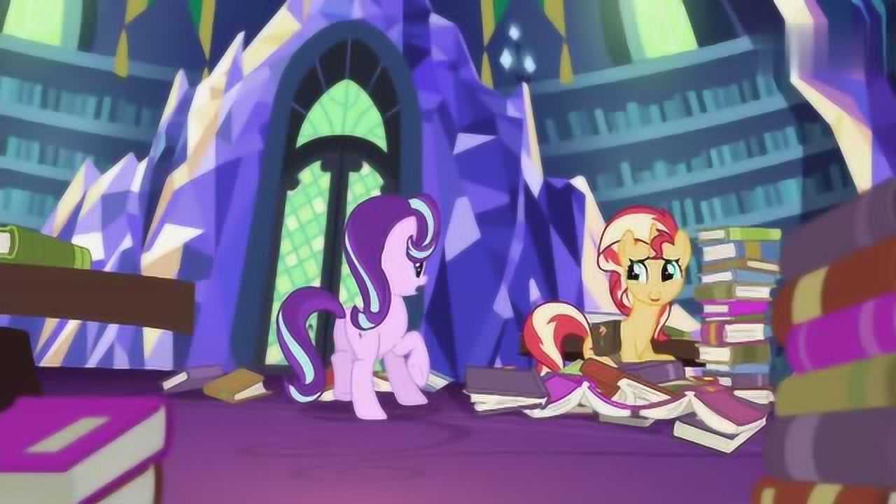 小马宝莉大电影:余晖烁烁回到了小马国,看见了星光熠熠