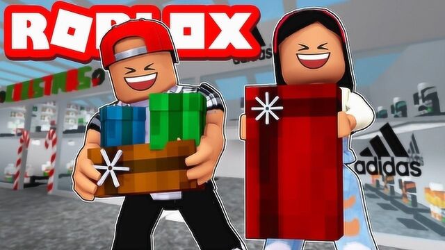 阿火解说roblox虚拟世界:邮件市场里跑酷,好多快递被破坏了