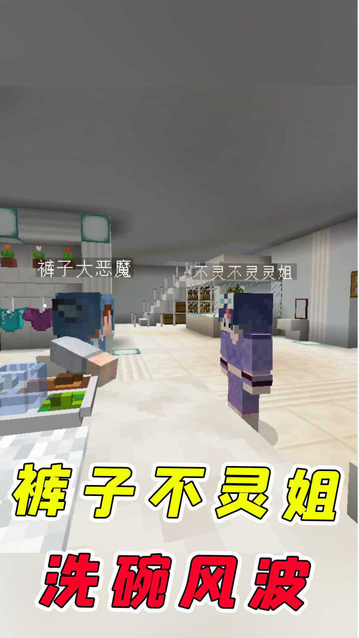 我的世界不灵姐叫裤子洗碗裤子用孔子名言反击