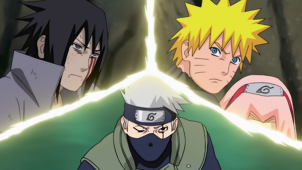 佐助复仇第七班,写轮眼之间的对战盗版的差距一下就看出来了