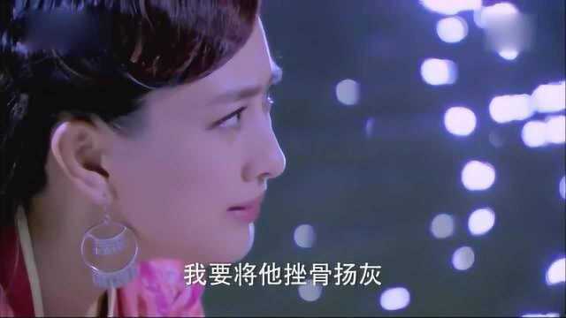 白发魔女:霓裳被仇恨烧毁了理智,一心为师父报仇,一航想触碰她又收回手