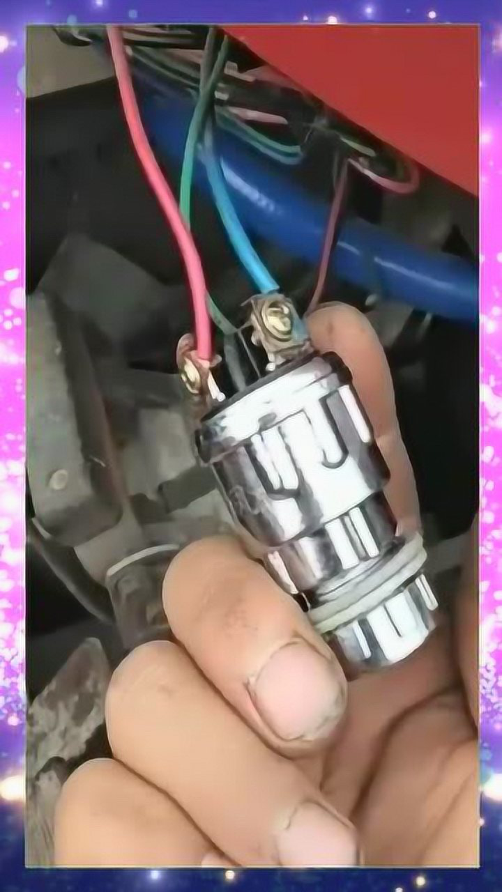 农用车钥匙门正确接线路