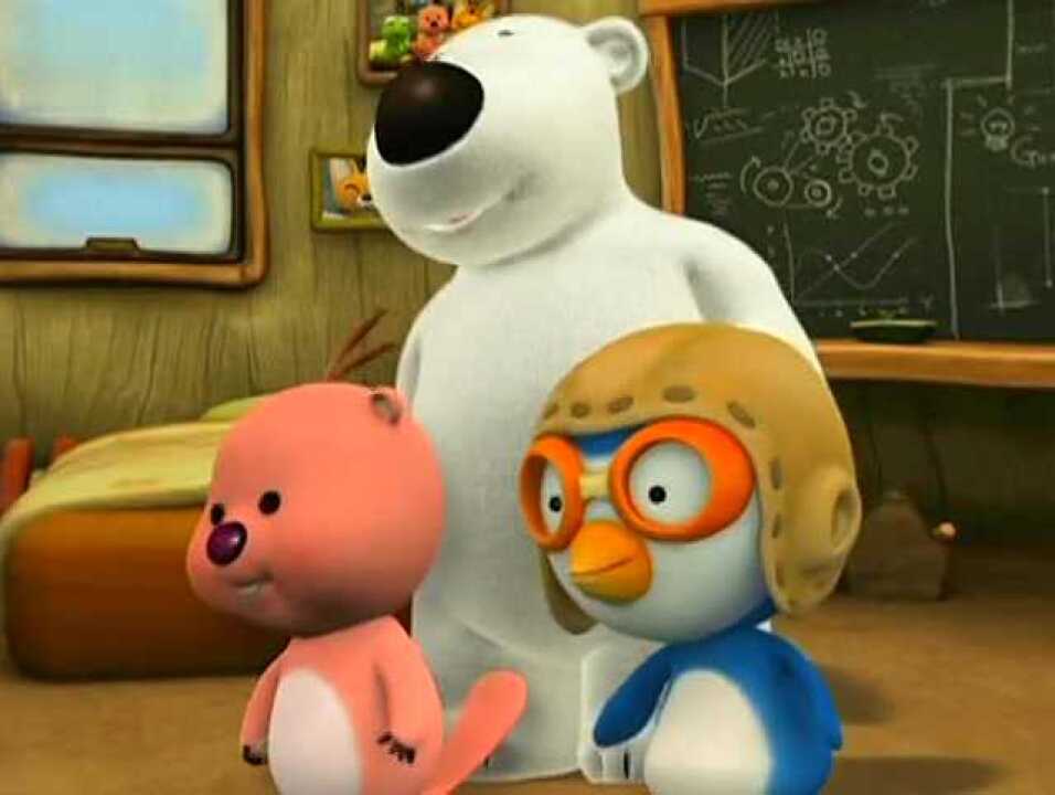 小企鹅宝露露大家帮可龙治好打嗝结果露比一直打嗝