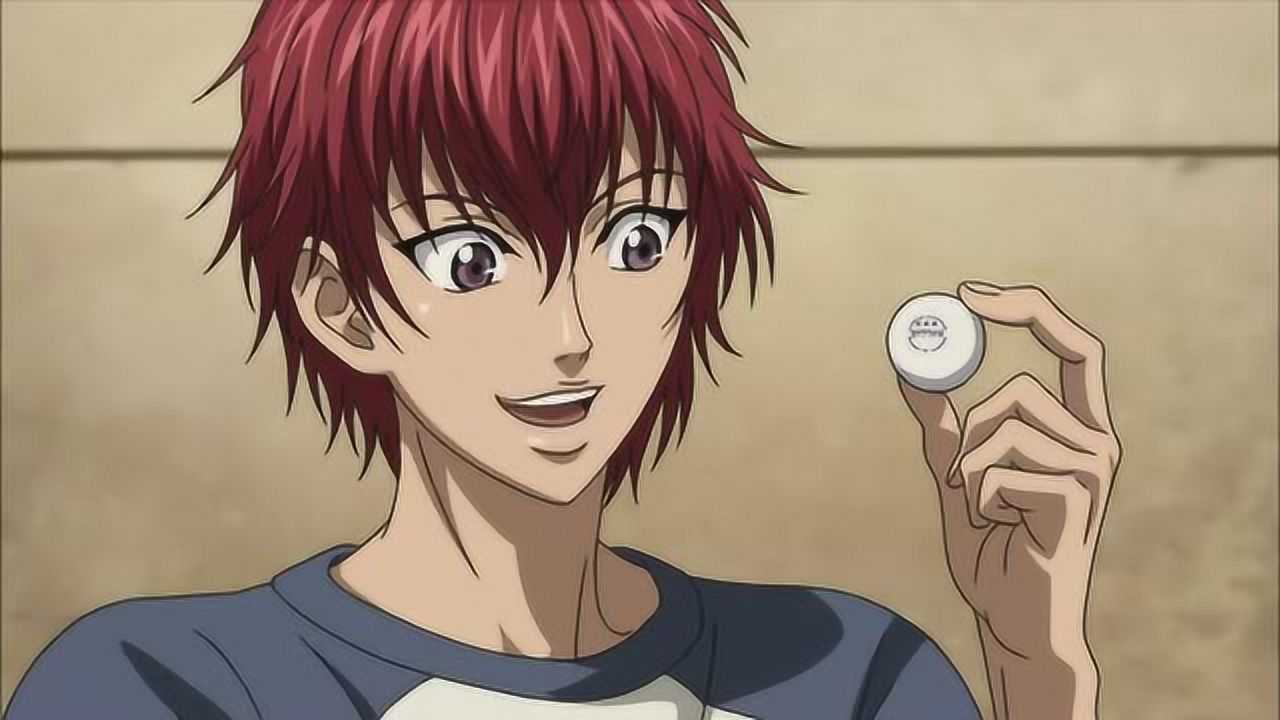 新网球王子迹部与观月初的乒乓球比赛竟然双双穿浴袍真是享受