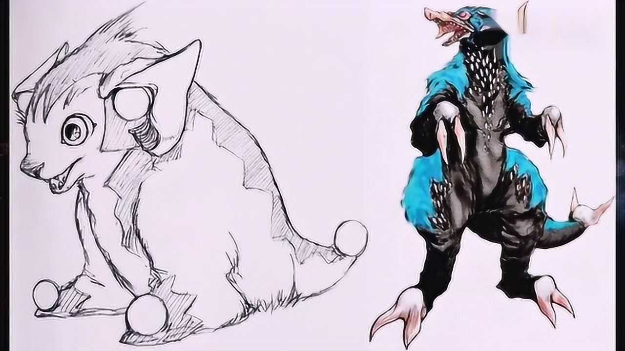 戴拿奥特曼tv剧和剧场版怪兽设计稿和废案盘点哪个是你童年阴影