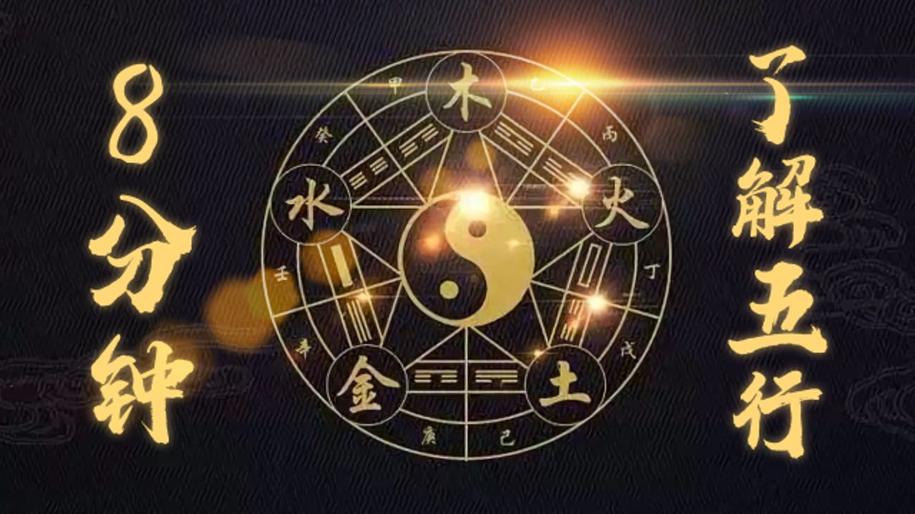 8分钟了解五行,中国最古老的道教学说!_高清1080P在线观看平台_腾讯视频