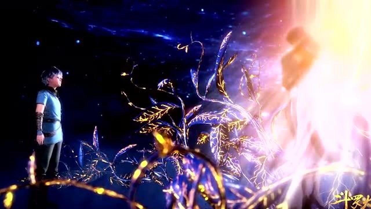 斗罗大陆出现吧蓝银草真正的样子要不要这么帅