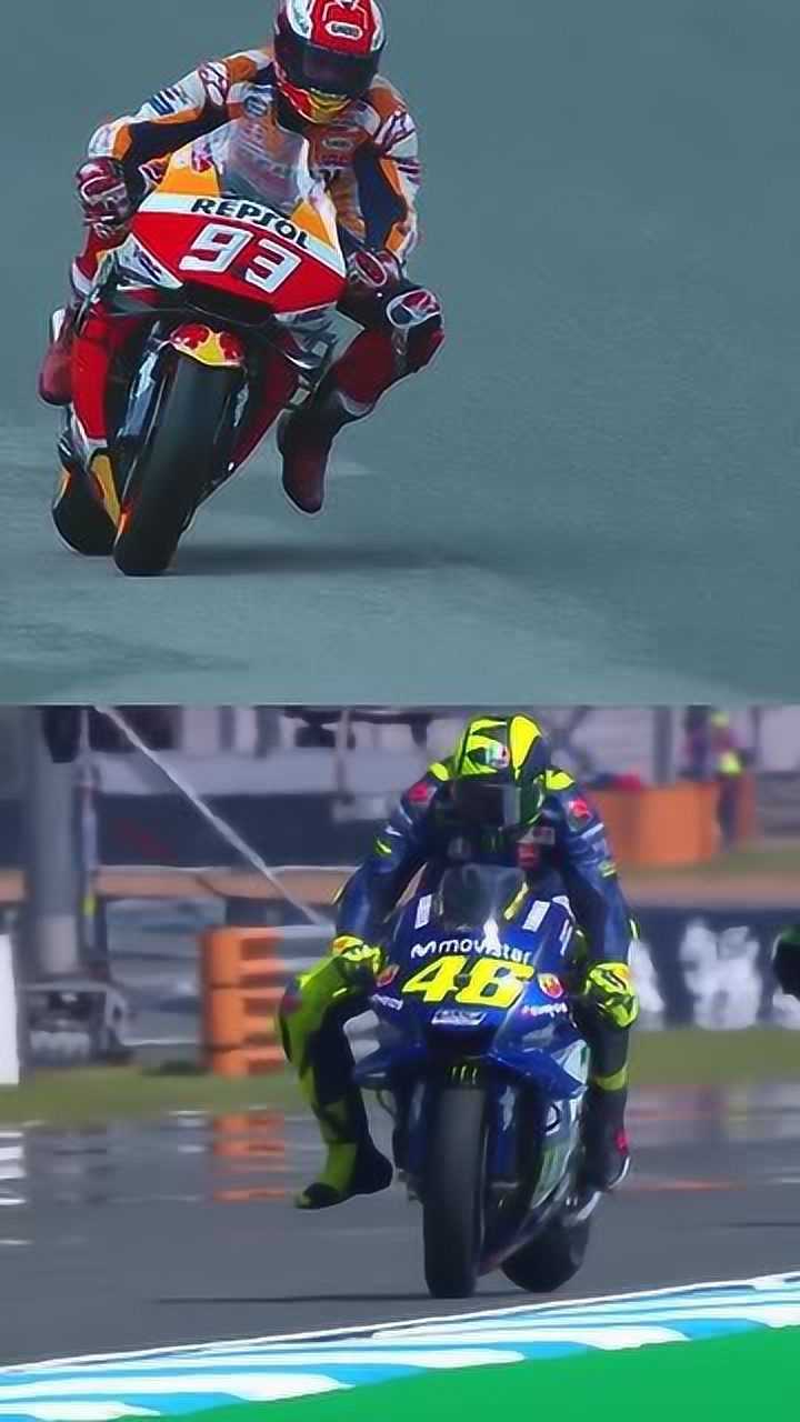 motogp93马奎斯狂热如火46罗西坚稳如冰
