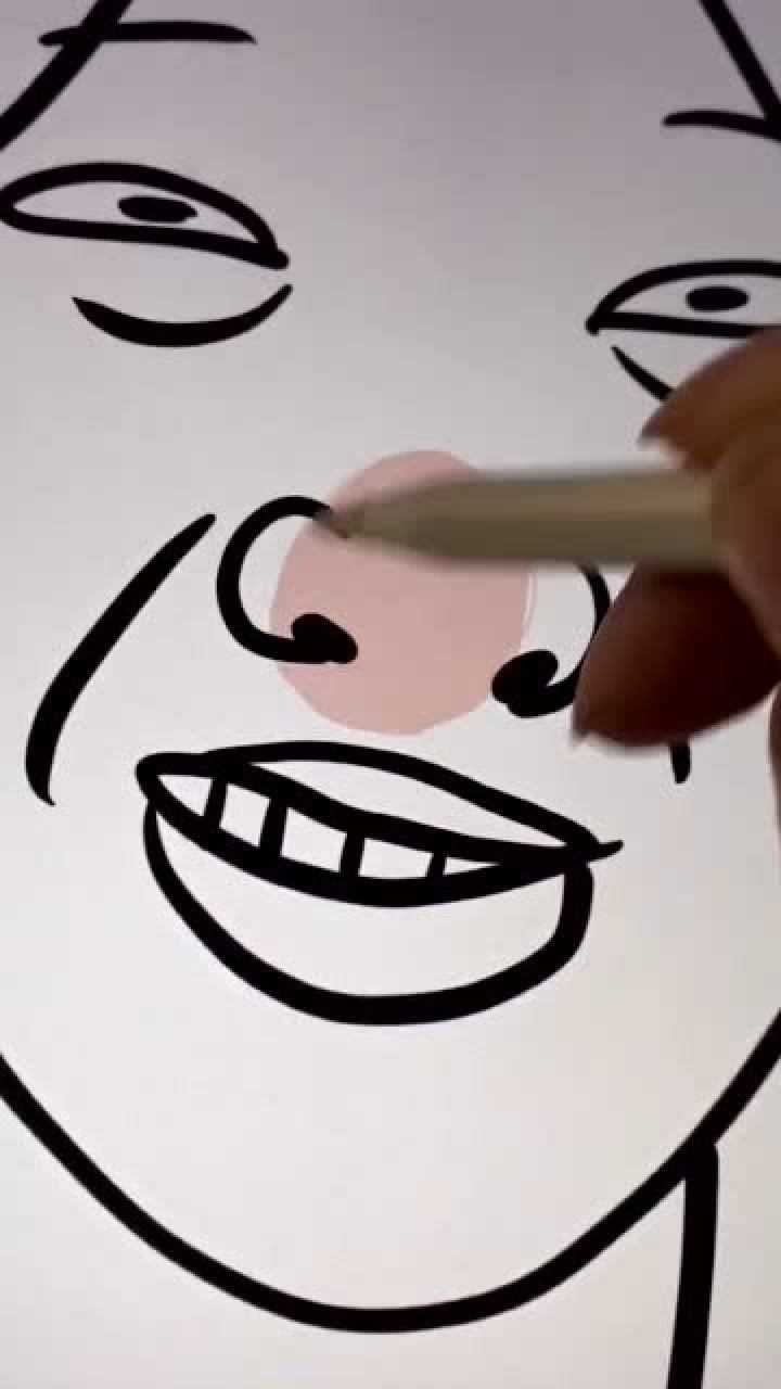美术生画"许杨君",第一眼吓出表情包,先别吐槽,请冷静看完!
