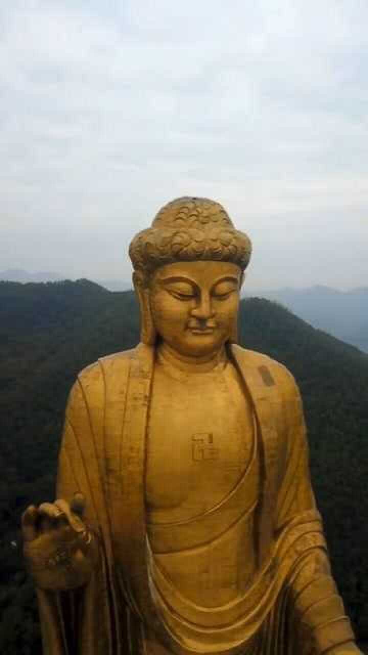 中国最大铜佛像坐落在河南鲁山打造的成本巨大