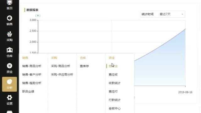 极速开单云进销存软件之老板中心西安来肯信息技术有限公司