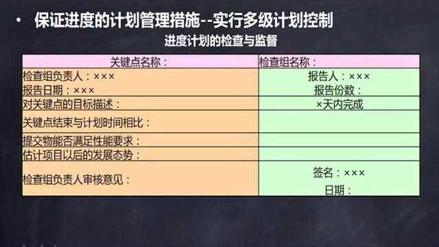 16.进度计划管理措施