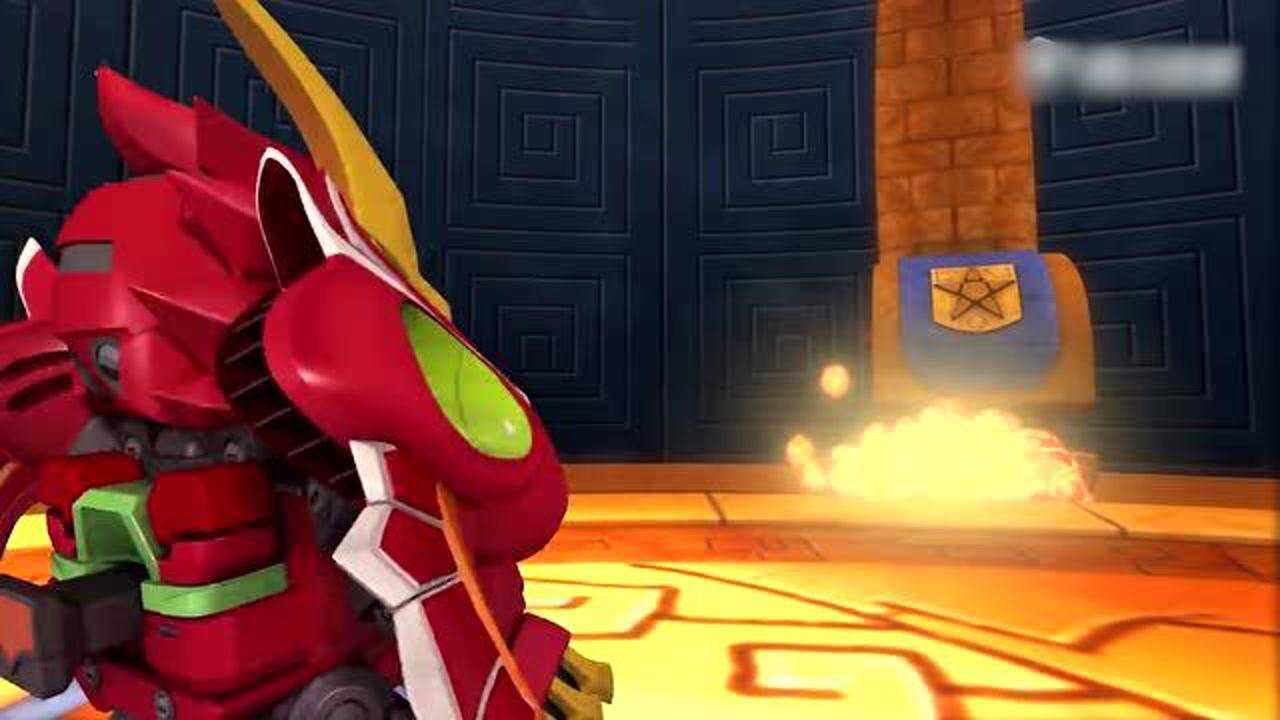 激战奇轮:面对着熔岩,烈焰都没有办法!