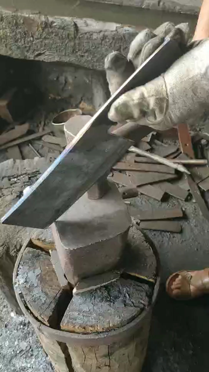 户撒刀 菜刀手工锻造