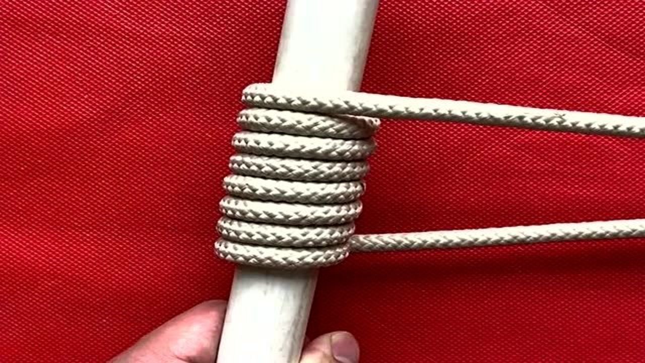 高手传授冰柱结,学会这样的方式,别人都会夸你专业!