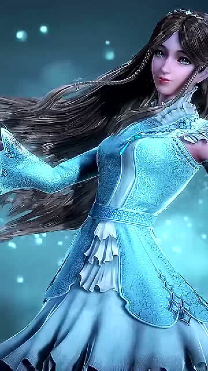 斗罗大陆宁荣荣来了请牵手高清壁纸