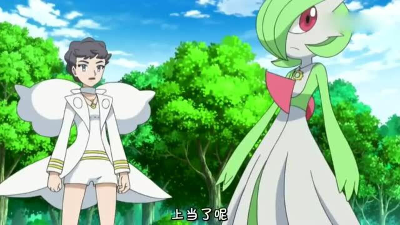 甲贺忍蛙vs沙奈朵,小智和准神的同步进化