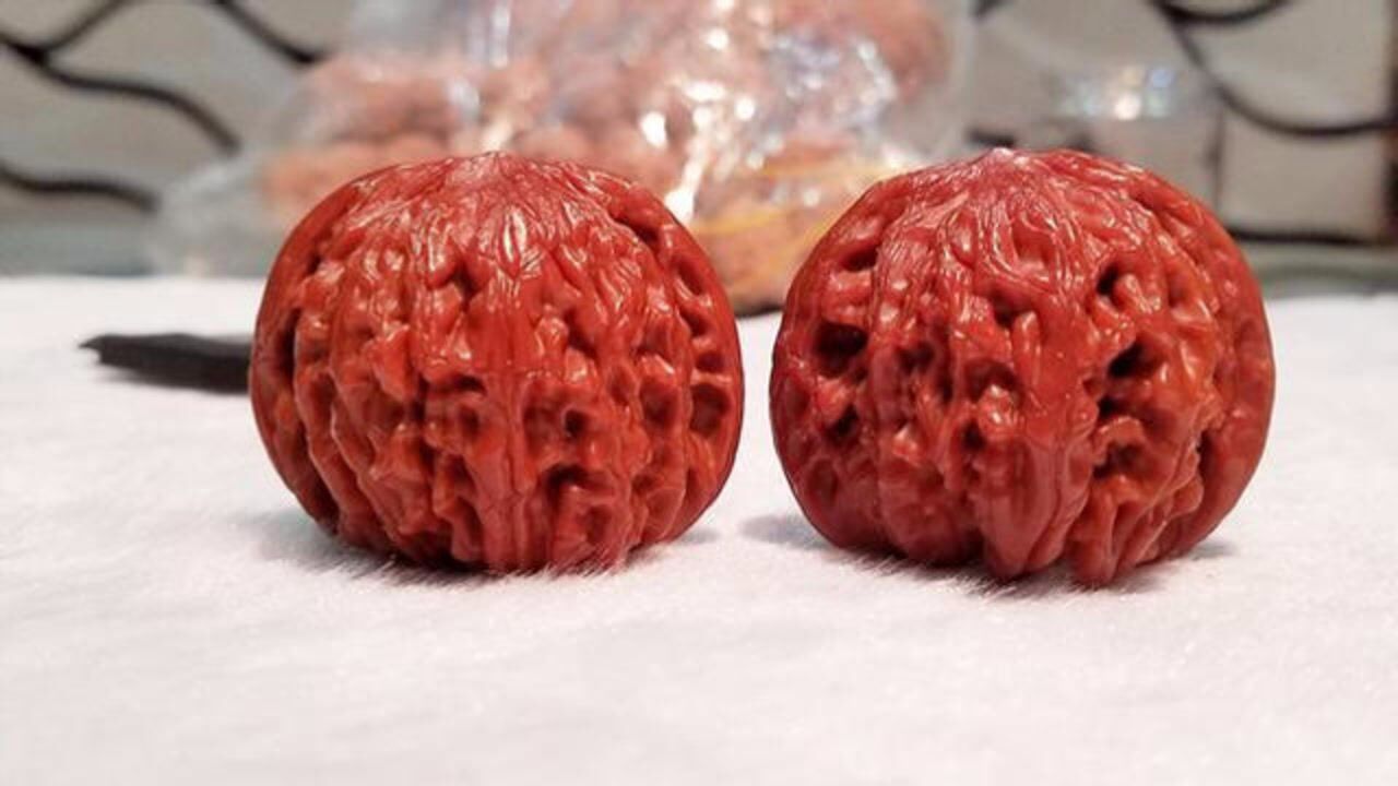 文玩核桃快速包浆的秘密神器用她红又亮