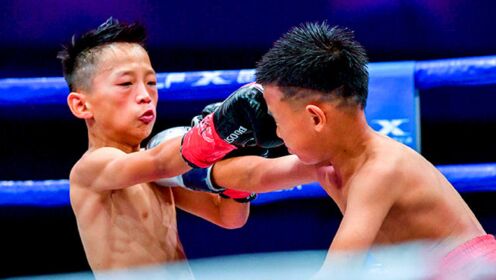中国11岁天才拳击少年打法凶狠，10战10胜连大人都自愧不如