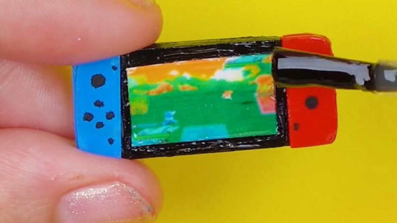 diy手工:制作迷你游戏机